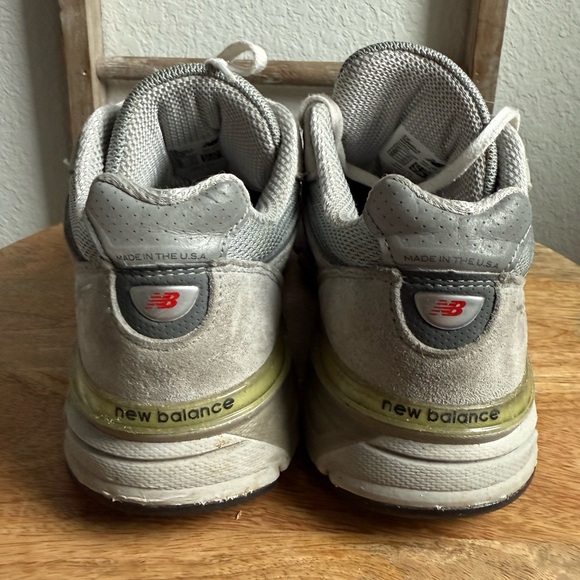 New Balance W990GL4 Grey/Castlerock Leather/Mesh Women's Sz: 8 - Picture 10 of 14